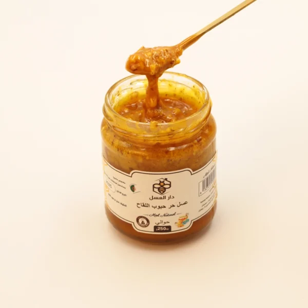 عسل حر بحبوب اللقاح – Image 3